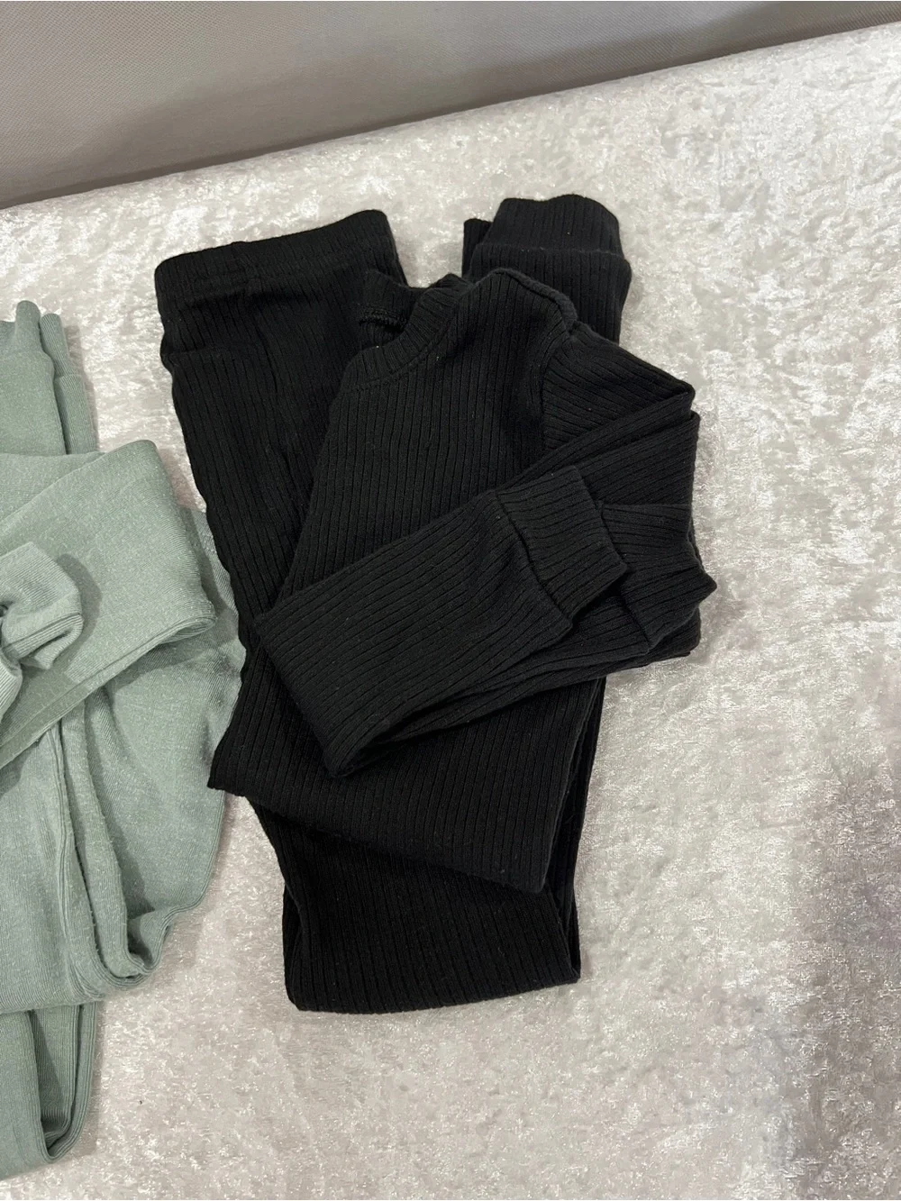 Vaenait Baby Lot of 3 set pajamas kids boy's blue green black size 6/7 Years